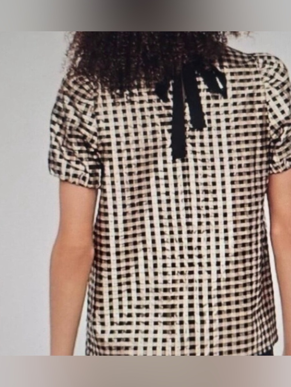 J. Crew Metallic Plaid Blouse - Picture 14 of 14
